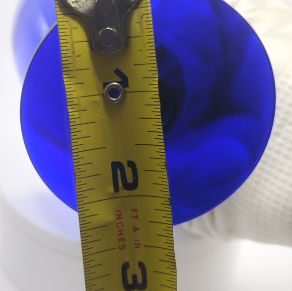 ESTATE PIECE- Vintage Cobalt Blue Champagne, Sherbet, Cocktail Glass - Picture 5 of 9